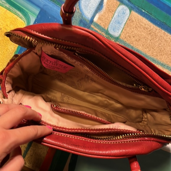 Juicy Couture Red Leather Bag - Picture 7 of 8
